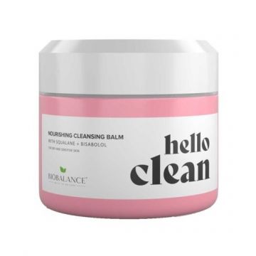 Balsam de curatare faciala 3 in 1 cu squalane si bisabolol Hello Clean, 100ml, Bio Balance