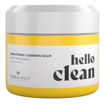 Balsam de curatare faciala 3 in 1 cu Vitamina C pura Hello Clean, 100ml, Bio Balance