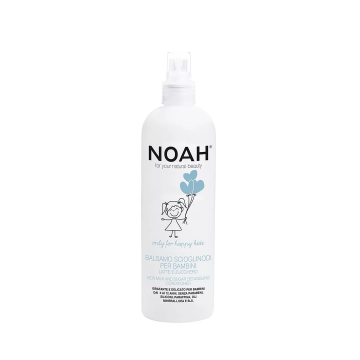 Balsam spray pentru descurcarea parului cu lapte si zahar pentru copii, 250ml, Noah