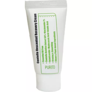 Crema de fata Centella Uncented Recovery, 12ml, Purito