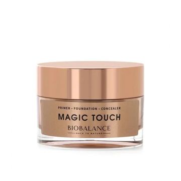 Primer fond de ten si anti-cearcan cu vitamina C Magic Touch, 30ml, Bio Balance