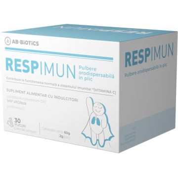 Respimun pulbere orodispersabila, 30 plicuri, Ab-Biotics