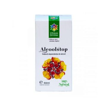 Tinctura Alcoolstop, 50 ml, Steaua Divina