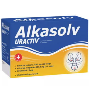 Uractiv Alkasolv, 30 plicuri, Uractiv