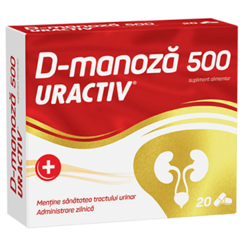 Uractiv D-manoza, 20 capsule, Uractiv