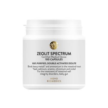 Zeolit Spectrum, 100 capsule, Novo Biomedics