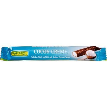 Baton cu crema de cocos bio, 22g, Rapunzel