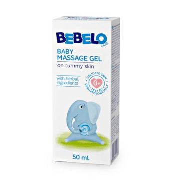 Bebelo Gel de masaj pentru bebelusi, 50ml