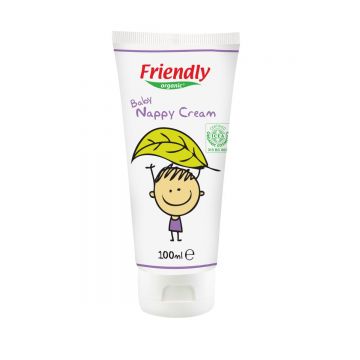 Crema pentru zona scutecului, 100ml, Friendly Organic