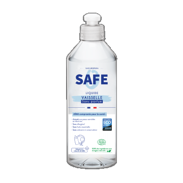 Detergent bio pentru vase fara parfum sau alergeni, 1l, Safe