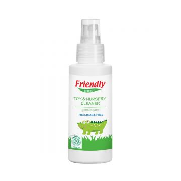 Detergent spray pentru jucarii si suprafete, 100ml, Friendly Organic