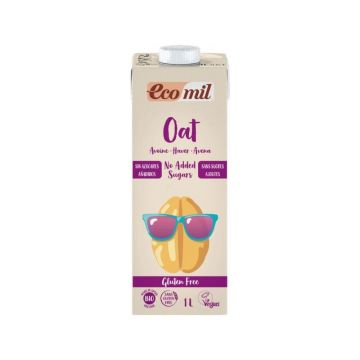 Ecomil Bautura bio de ovaz, fara zahar si gluten, 1l