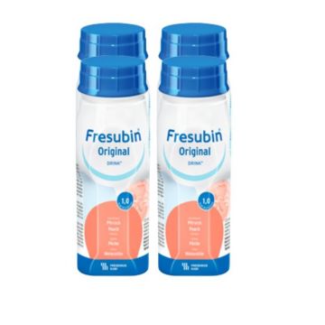 Fresubin original Drink piersici, 4 flacoane EasyBottle, 200ml
