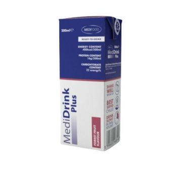 Medidrink Plus fructe de padure, 200 ml