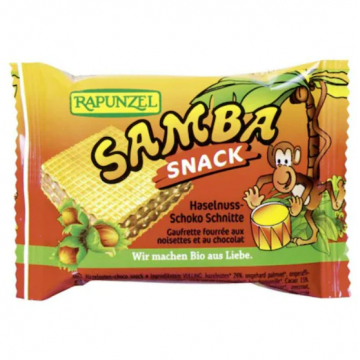 Napolitane bio Samba Snack, 25g, Rapunzel