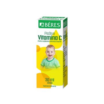 Picaturi Vitamina C solutie, 30 ml, Beres Pharmaceuticals