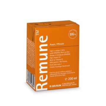 REMUNE Bautura cu aroma de piersica, 200 ml