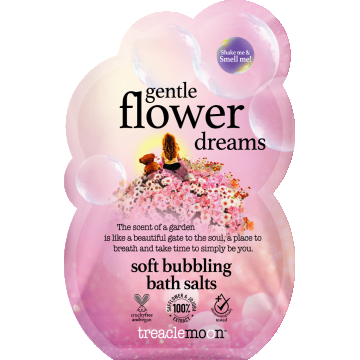 Saruri de baie Gentle Flower Dreams, 80g, Treaclemoon