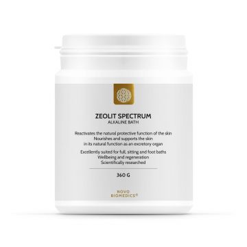Zeolit Spectrum Sare de baie alcalina, 360g, Novo Biomedics Zeolit Spectrum Sare de baie alcalina, 360g, Novo Biomedics