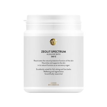 Zeolit Spectrum Sare de baie alcalina, 360g, Novo Biomedics