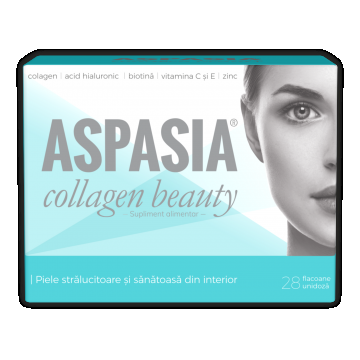Aspasia Collagen Beauty, 28 flacoane, Zdrovit