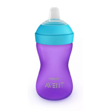 Cana cu tetina moale de formare, 300ml, Philips Avent