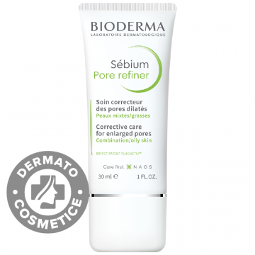 Concentrat corector pentru pori dilatati Sebium Pore Refiner, 30ml, Bioderma