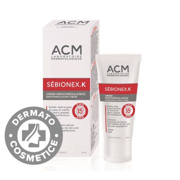 Crema cheratoreglatoare Sebionex K, 40 ml, ACM