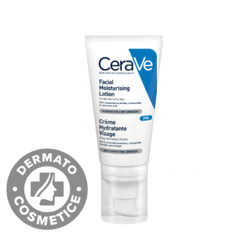 Crema hidratanta de fata ten normal-uscat, 52ml, CeraVe