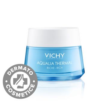 Crema hidratanta pentru ten uscat Aqualia Thermal, 50ml, Vichy