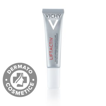 Crema pentru ochi cu efect antirid si fermitate Liftactiv H.A., 15ml, Vichy