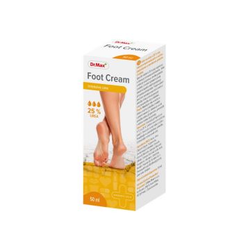Dr.Max Crema pentru picioare cu 25% uree, 50ml