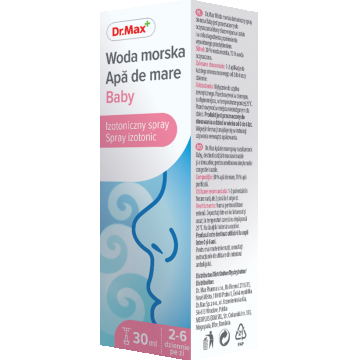 Dr.Max Spray nazal isotonic Baby, 30ml