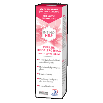 Emulsie hipoalergenica pentru igiena intima, 400 ml, Intimohelp