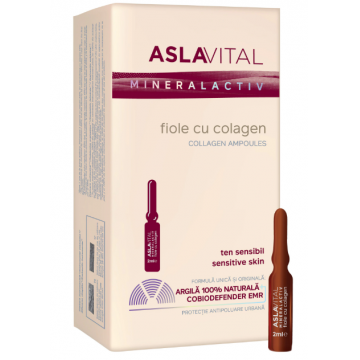 Fiole cu colagen, 10 x 2ml, AslaVital