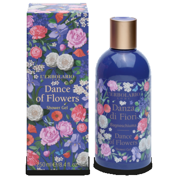 L'Erbolario Gel de dus Dance of Flowers, 250ml