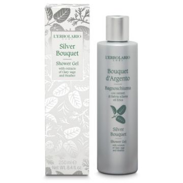 L'Erbolario Gel de dus Silver Bouquet, 250ml