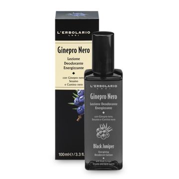 L'Erbolario Lotiune deodorant Black Juniper, 100ml