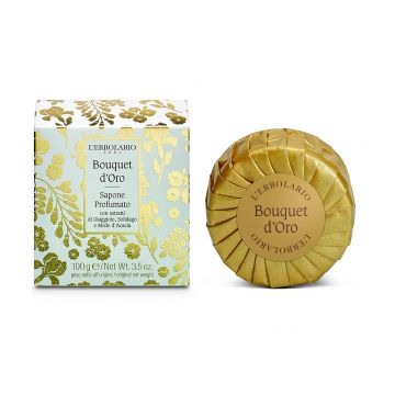 L'Erbolario Sapun parfumat Golden Bouquet, 100g