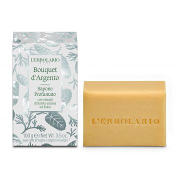 L'Erbolario Sapun parfumat Silver Bouquet, 100g