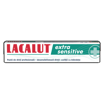 Pasta de dinti Extra Sensitive, 75ml, Lacalut