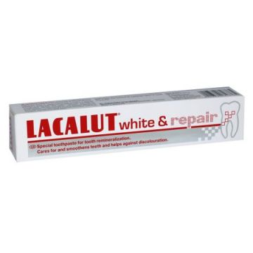 Pasta de dinti medicinala White Repair, 75ml, Lacalut