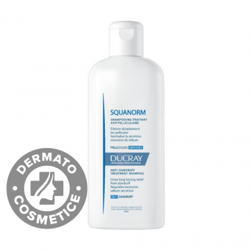 Sampon anti-matreata grasa Squanorm, 200ml, Ducray