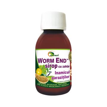 Sirop Worm End, 100ml, Ayurmed