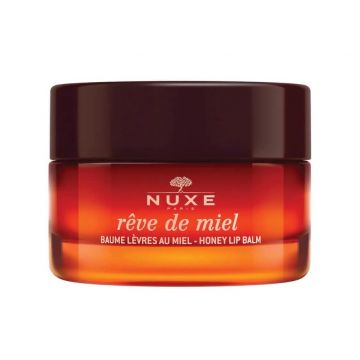 Balsam de buze intens hidratant pentru buze foarte uscate si crapate Reve de Miel, 15g, Nuxe