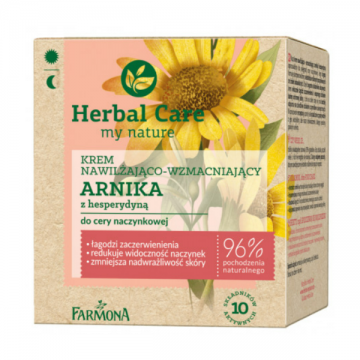 Crema fortifianta pentru ten cuperozic cu arnica Herbal Care, 50ml, Farmona