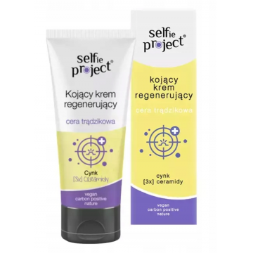 Crema hidratanta pentru reglarea epidermei, 50ml, Selfie Project