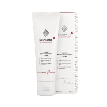 Crema intens hidratanta Deluxe Multi-Ingredients Cream, 30ml, Evenswiss