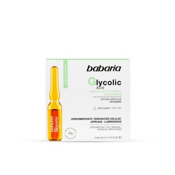 Fiole cu acid glicolic Anti-Aging, 10ml, Babaria