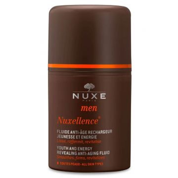 Fluid anti-rid energizant pentru toate tipurile de ten Men Nuxellence, 50ml, Nuxe